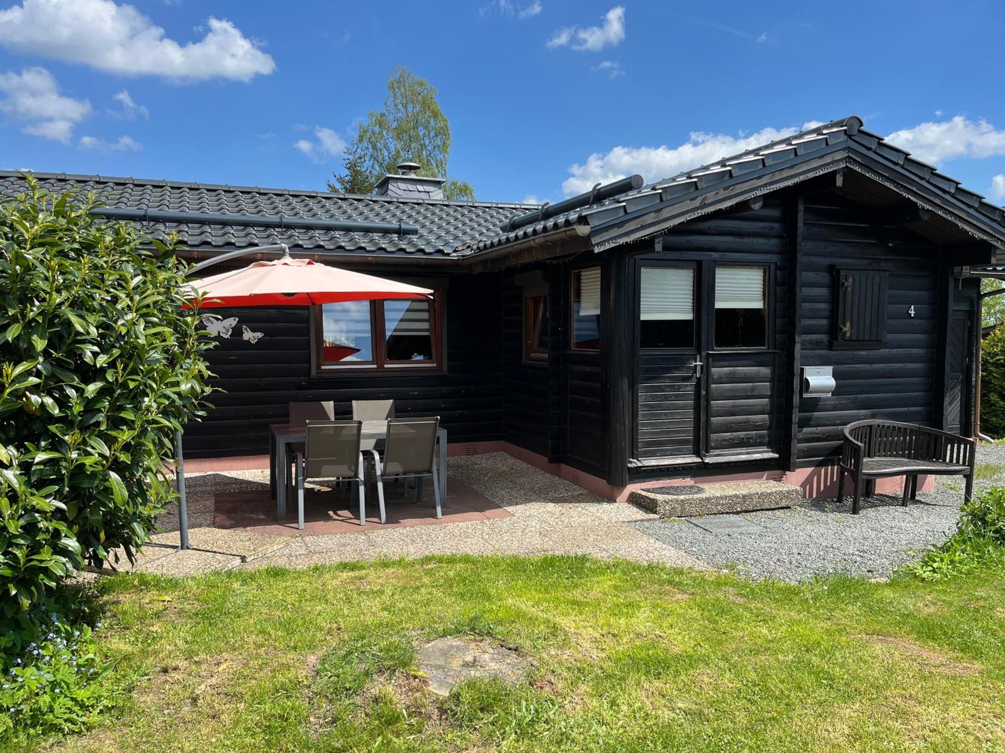 Blockhaus Ferienzauber Villa Bromskirchen Exterior photo